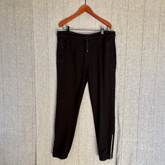 Cotton Citizen Bronx Sweatpants Black Silver Ankle Zipper Pants Size XXL - Picture 4 of 15